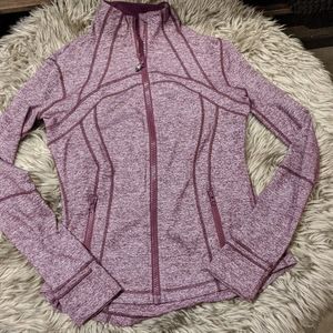 Lululemon define heathered purple